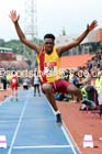 Senior boys long jump, English Schools Track and Field. Photo: David T. Hewitson/Sports for All Pics